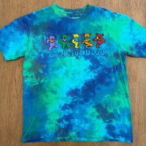 Grateful Dead Liquid Blue Small Tee Shirt